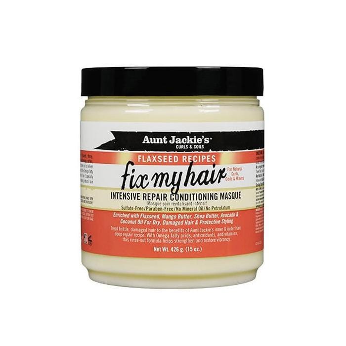AUNT JACKIE'S | Fix My Hair Flaxseed Conditioning Masque 15oz | Hair to Beauty.