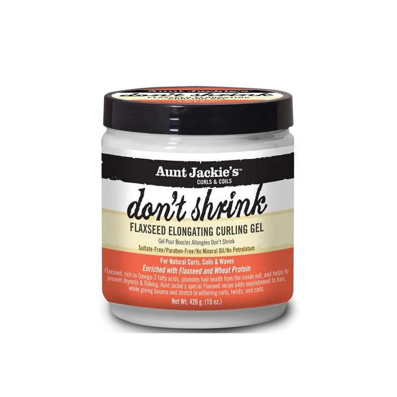 AUNT JACKIE'S | Don't Shrink Flaxseed Curling Gel 15oz | Hair to Beauty.