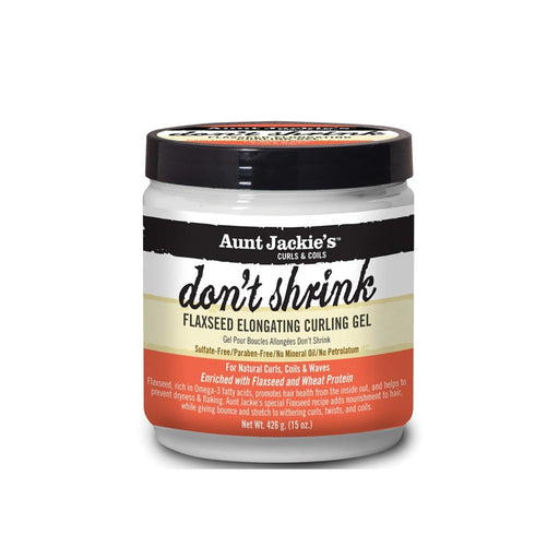 AUNT JACKIE'S | Don't Shrink Flaxseed Curling Gel 15oz | Hair to Beauty.