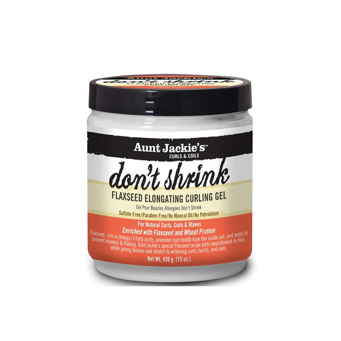 AUNT JACKIE'S | Don't Shrink Flaxseed Curling Gel 15oz | Hair to Beauty.