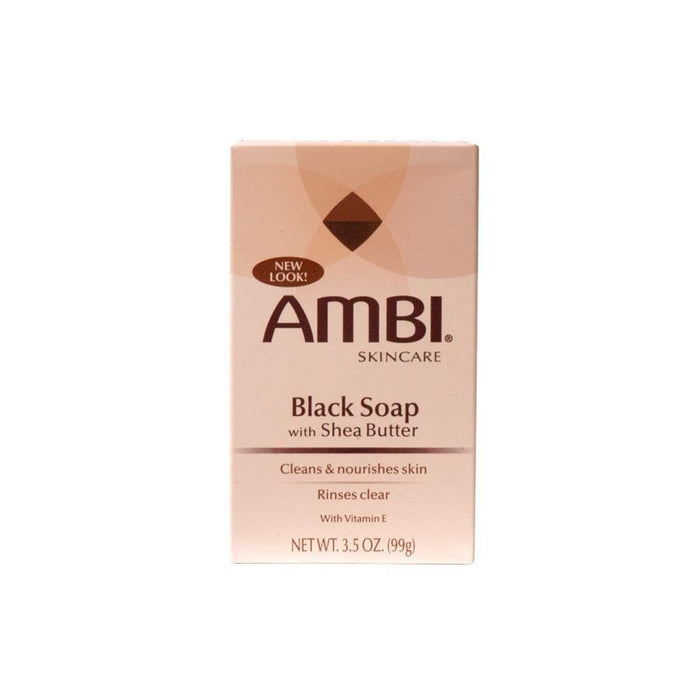 AMBI | Black Soap with Shea Butter 3.5oz | Hair to Beauty.