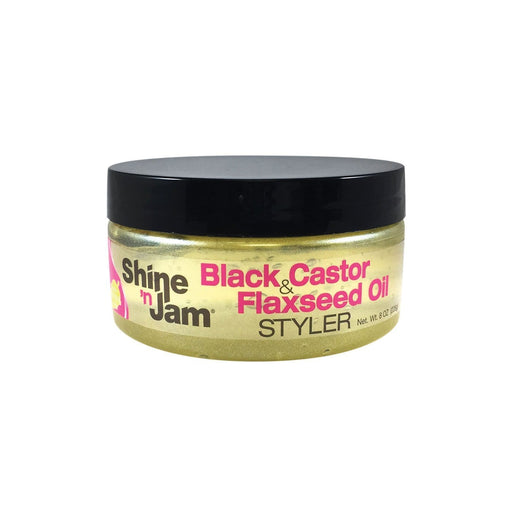 AMPRO | Gel Black Castor & Flaxseed | Hair to Beauty.