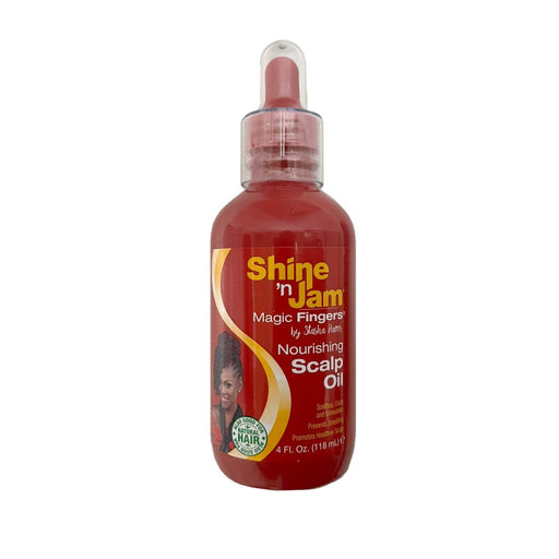 AMPRO | Shine N Jam Magic Finger Nourishing Scalp Oil 4oz - Hair to Beauty.