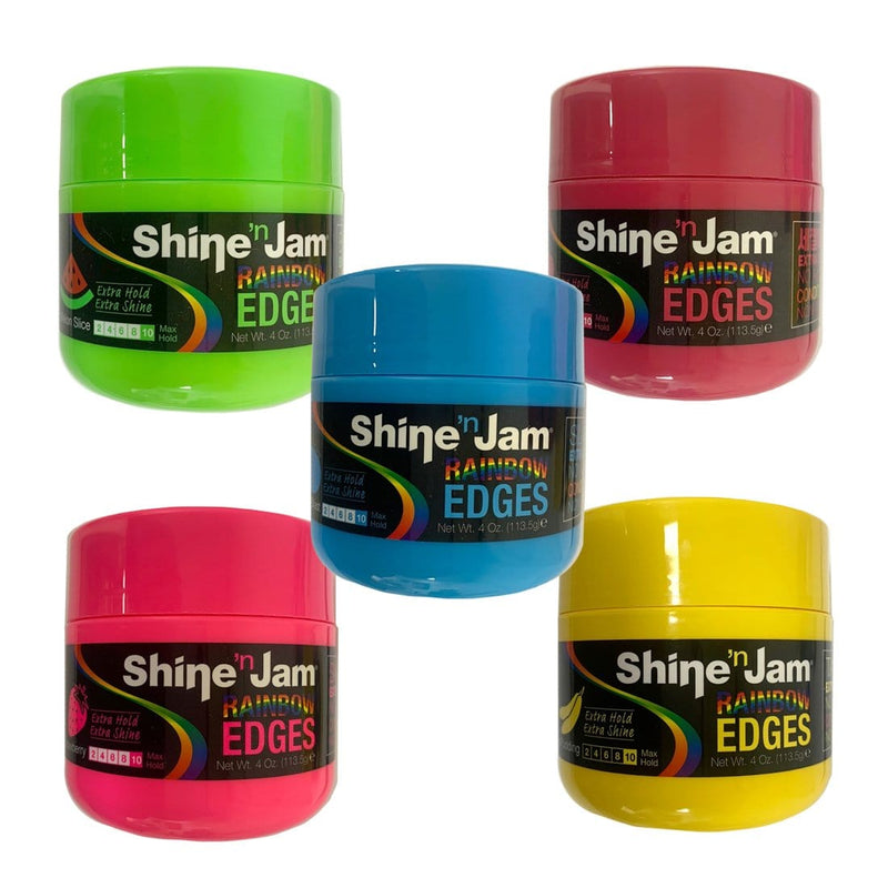 AMPRO | Shine'n Jam Rainbow Edges 4oz | Hair to Beauty.
