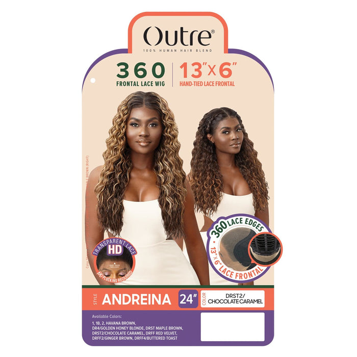 ANDREINA | Outre Human Hair Blend 13x6 HD Lace Frontal Wig