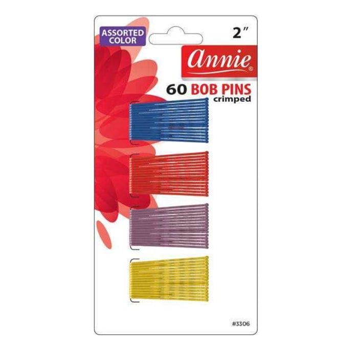 ANNIE | Bobby Pin 60 Assort Color Crimped - Hair to Beauty.