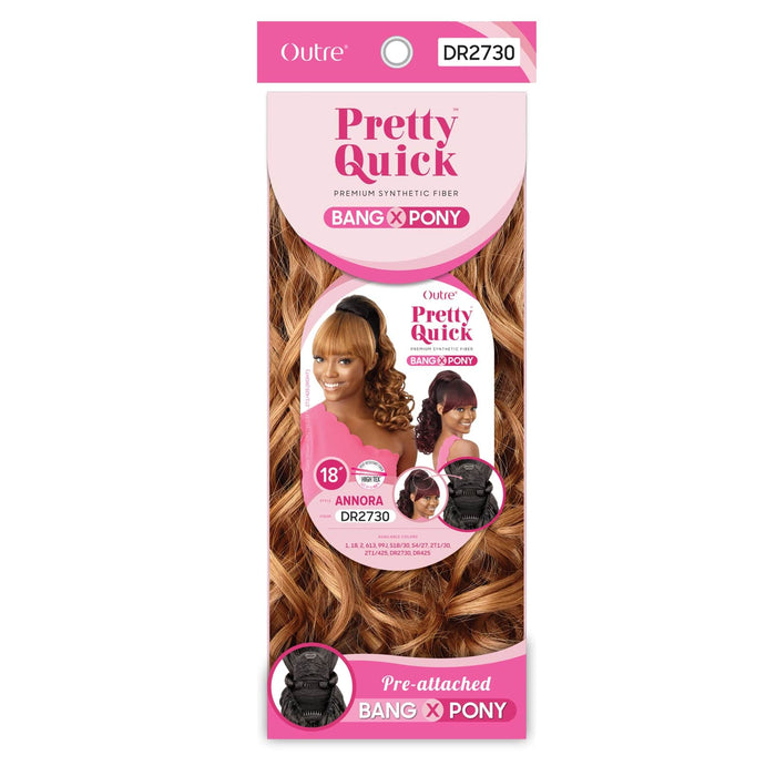 ANNORA | Outre Quick Pony Synthetic Bang & Pony | Hair to Beauty.