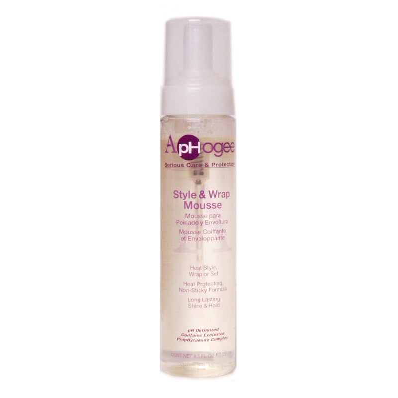 APHOGEE | Style & Wrap Mousse 8.5oz | Hair to Beauty.
