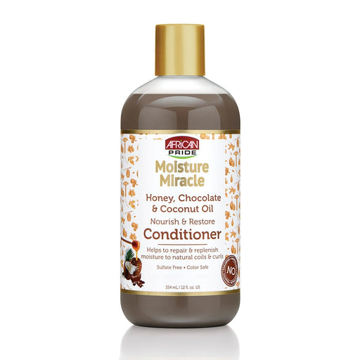 AFRICAN PRIDE | Moisture Miracle Conditioner 12oz | Hair to Beauty.