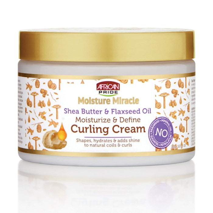 AFRICAN PRIDE | Moisture Miracle Curling Cream 12oz | Hair to Beauty.