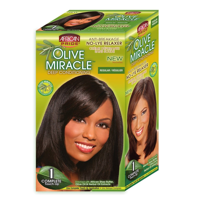 AFRICAN PRIDE | Olive Miracle Kit Regular | Hair to Beauty.