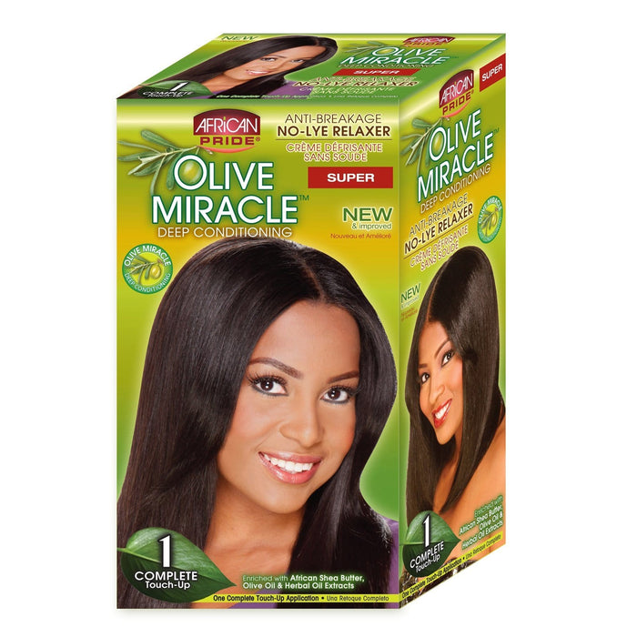 AFRICAN PRIDE | Olive Miracle Kit Super | Hair to Beauty.