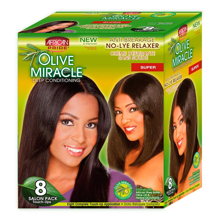 AFRICAN PRIDE | Olive Miracle Kit Super | Hair to Beauty.
