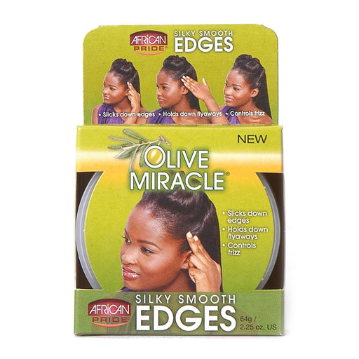 AFRICAN PRIDE | Olive Miracle Smooth Edges 2.5oz | Hair to Beauty.