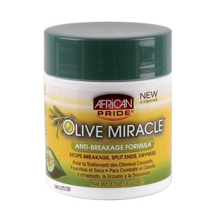 AFRICAN PRIDE | Olive Miracle Anti-Breakage Cream 5.3oz | Hair to Beauty.