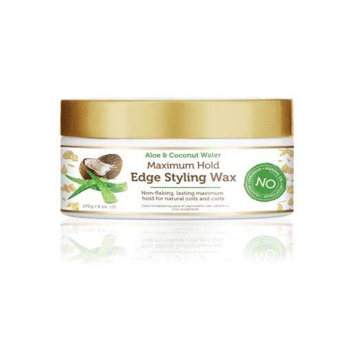 AFRICAN PRIDE | Moisture Miracle Aloe Vera Gel & Coconut Water Edge Styling Wax 6oz | Hair to Beauty.
