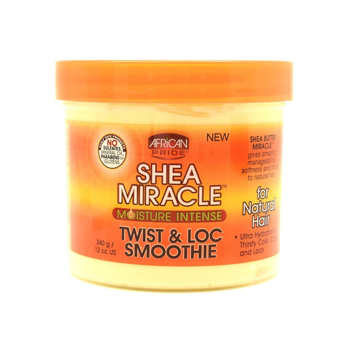 AFRICAN PRIDE | Shea Butter Twist & Loc Smoothie 12oz | Hair to Beauty.