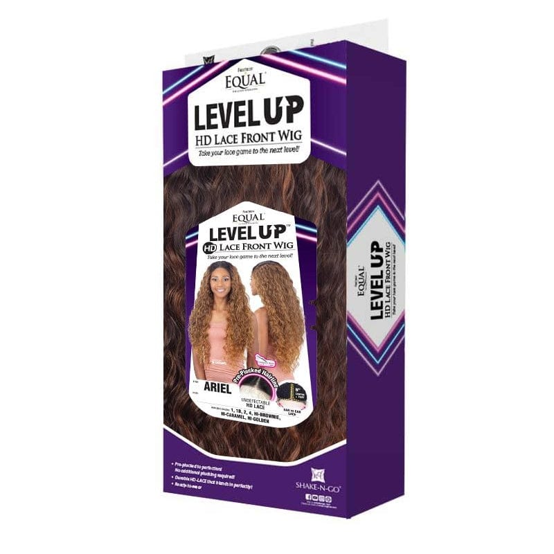 ARIEL | Freetress Equal Level Up Synthetic HD Lace Front Wig - Hair to Beauty.