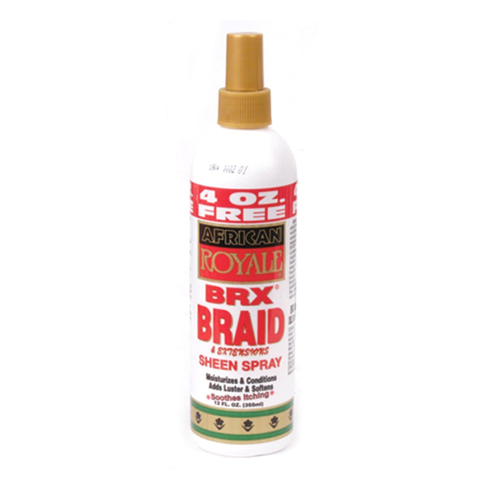 AFRICAN ROYALE | BRX Braid Sheen Spray 12oz | Hair to Beauty.