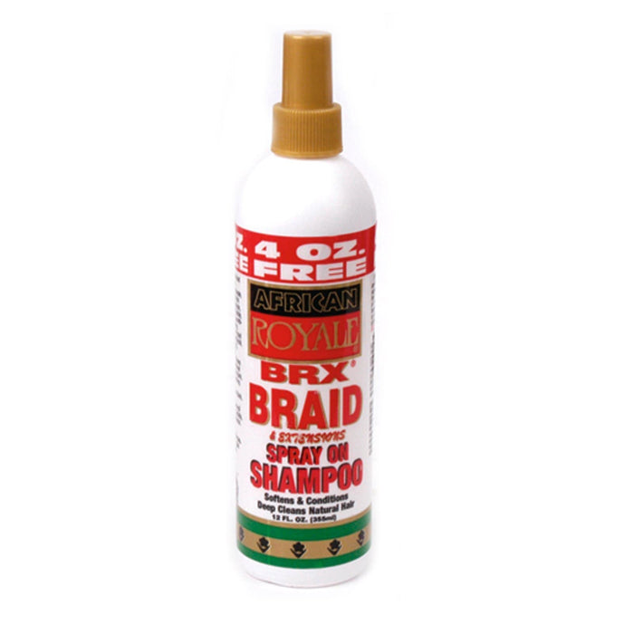 AFRICAN ROYALE | BRX Braid Spray-On Shampoo 12oz | Hair to Beauty.