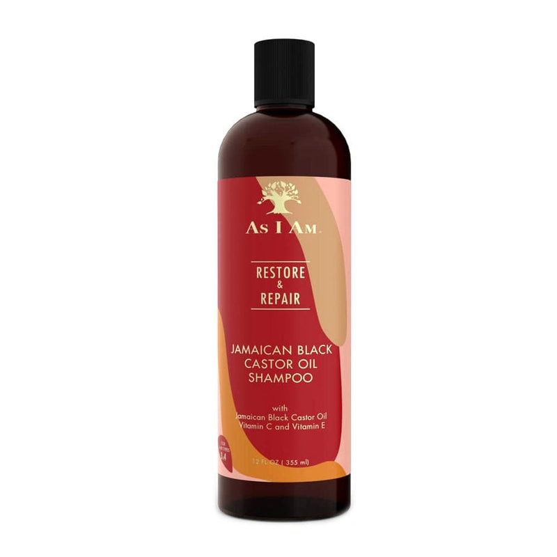 AS I AM | Jamaican Black Castor Oil Shampoo 12oz | Hair to Beauty.
