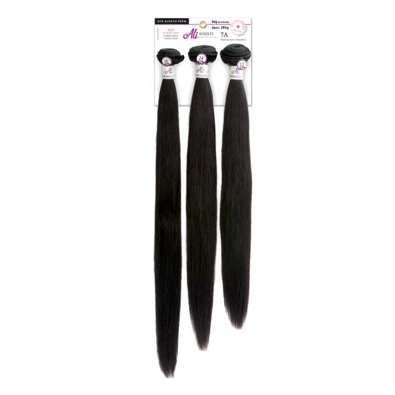 BB3S STRAIGHT 3PCS | Ali 7A Unprocessed Brazilian Remi Weave | Hair to Beauty.