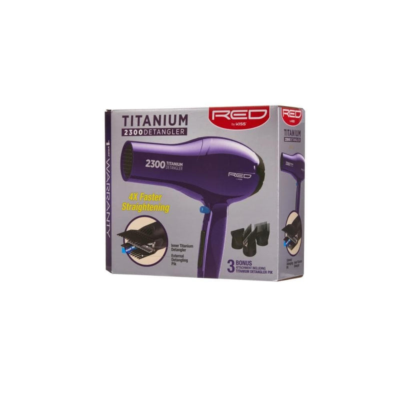 RED BY KISS | 2300 Titanium Detangler | Hair to Beauty.