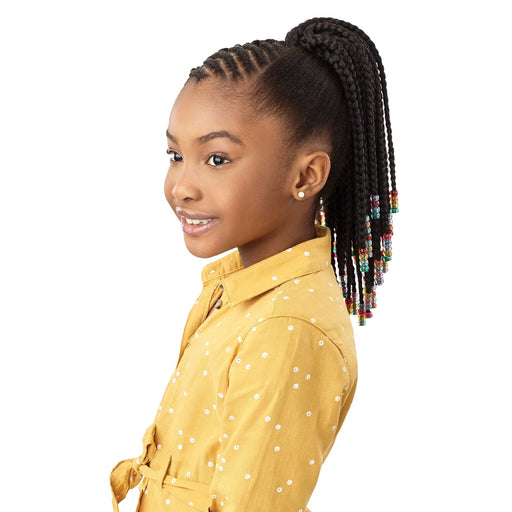 BEADED BOX BRAIDS 12″ | Outre LiL Looks Crochet Synthetic Braid - Hair to Beauty.