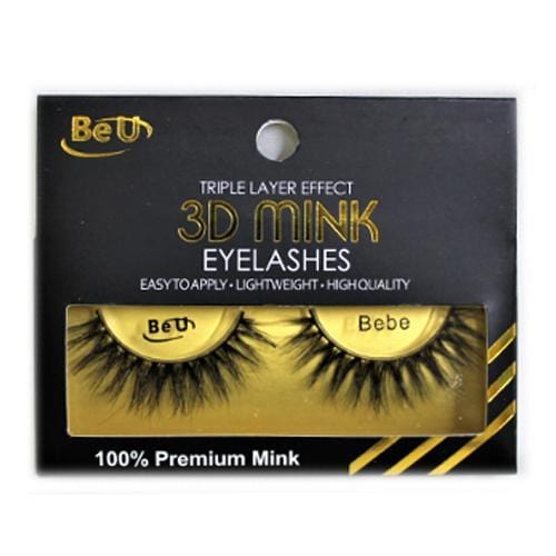 BE U | 3D Mink Eyelashes BEBE | Hair to Beauty.