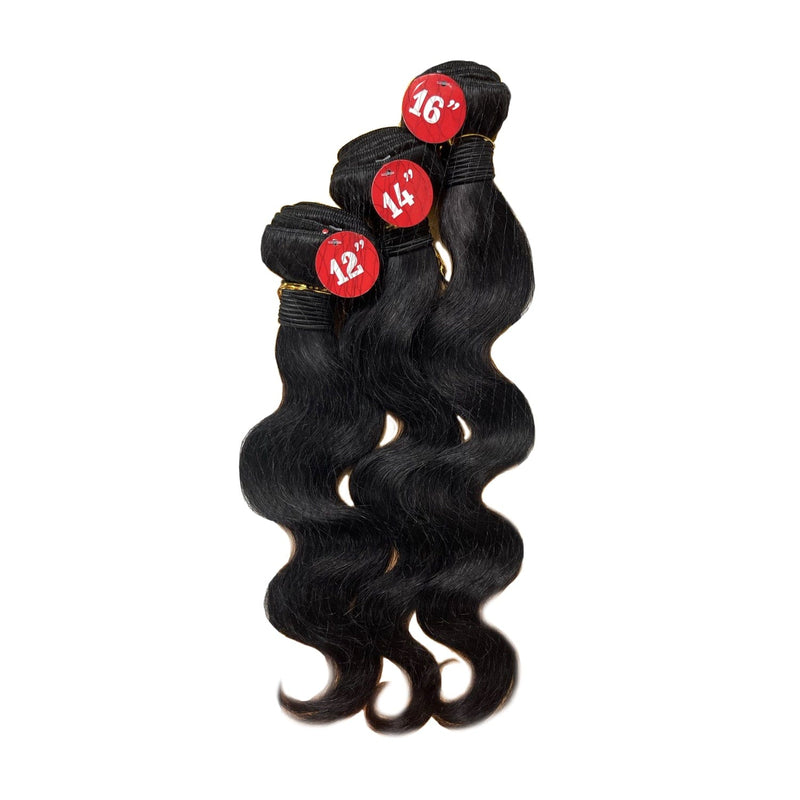 BE U 3X BODY BUNDLE | Be U Unprocessed Remy Human Hair Weave - Hair to Beauty.