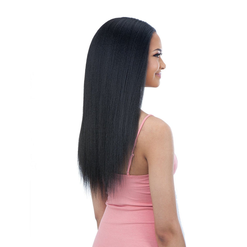 BLOWOUT STRAIGHT 14",16",18"+ CLOSURE 4PCS | Organique Mastermix Synthetic Weave | Hair to Beauty.