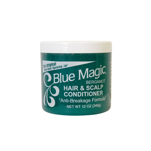 BLUE MAGIC | Bergamot Hair & Scalp Green 12oz | Hair to Beauty.