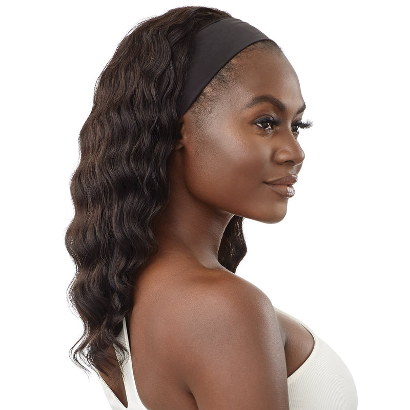 BODY WAVE 18" | Outre Human Hair Headband Wig | Hair to Beauty.