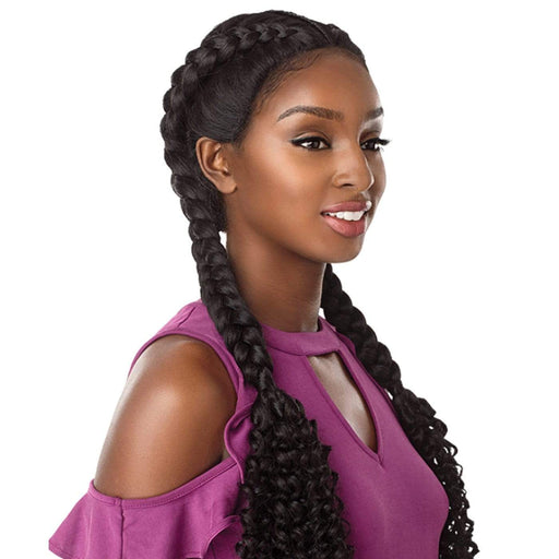 BOHEMIAN DUTCH BRAID | Cloud9 Synthetic Swiss Lace Part Wig | Hair to Beauty.
