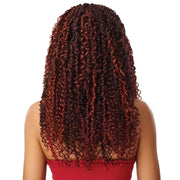 BOHO PASSION WATERWAVE 22 | X-Pression Twisted Up Synthetic 4X4 Swiss Lace Front Braid Wig | Hair to Beauty.