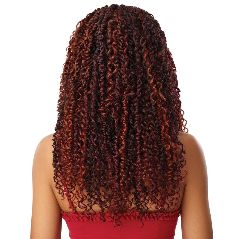 BOHO PASSION WATERWAVE 22 | X-Pression Twisted Up Synthetic 4X4 Swiss Lace Front Braid Wig | Hair to Beauty.