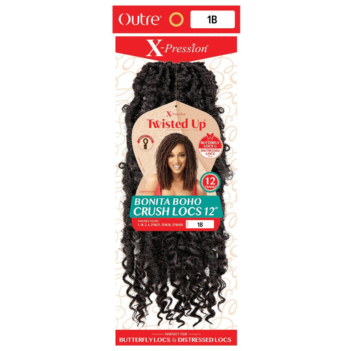 BONITA BOHO CRUSH LOCS 12” | Outre Twisted Up Synthetic Braid | Hair to Beauty.