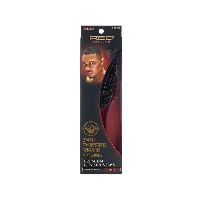 RED PREMIUM | 360 Power Wave Boar Brush (Soft) | Hair to Beauty.