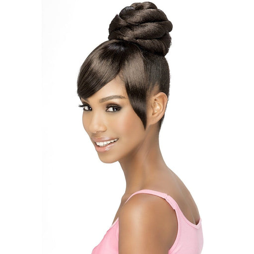 BPB-SHEENA | Synthetic Bang and Bun | Hair to Beauty.