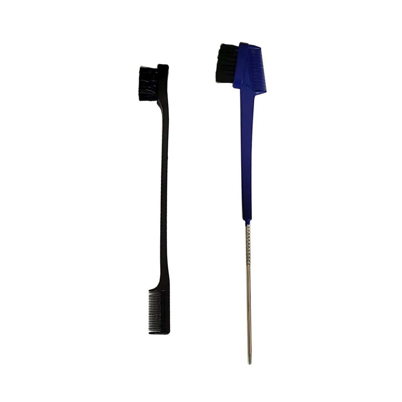 BE U | 3 in 1 Edge Brush (Pin Tail) & 2 in 1 Edge Brush | Hair to Beauty.