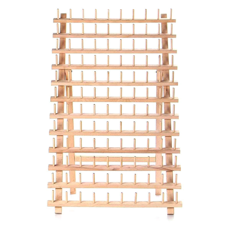 BE U | Wooden Braiding Hair Rack 120 Spool | Hair to Beauty.