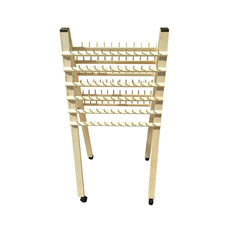 BE U | Wooden Braiding Hair Rack 144 Spool | Hair to Beauty.