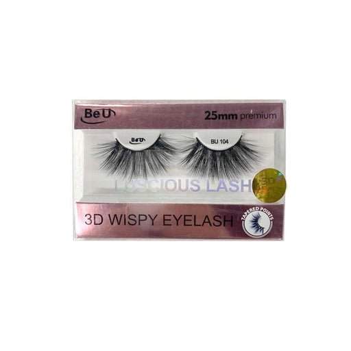 BE U | 25mm 3D Wispy Eyelash BU 104 | Hair to Beauty.