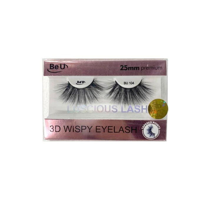 BE U | 25mm 3D Wispy Eyelash BU 104 | Hair to Beauty.