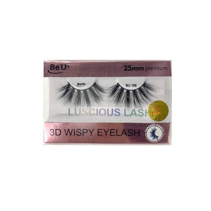 BE U | 25mm 3D Wispy Eyelash BU 106 | Hair to Beauty.