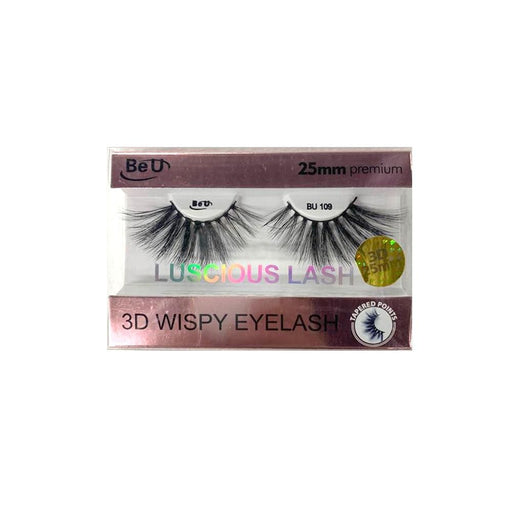 BE U | 25mm 3D Wispy Eyelash BU 109 | Hair to Beauty.