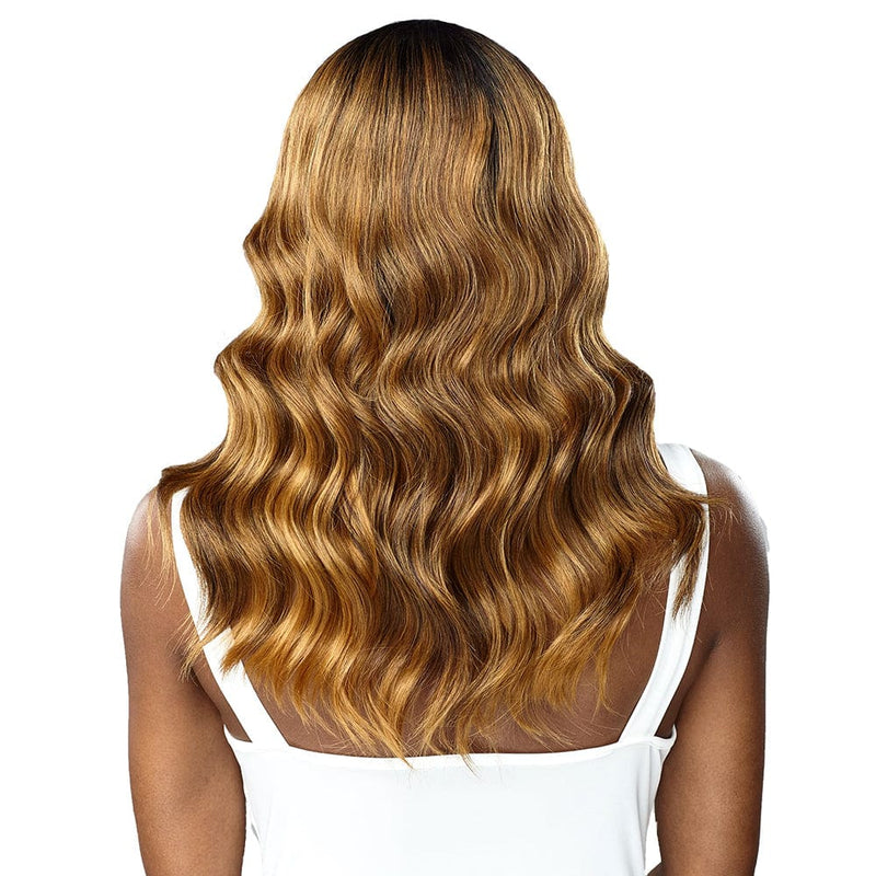 BEACH WAVE 20″ | Sensationnel Butta Lace Human Hair Blend HD Lace Front Wig - Hair to Beauty.