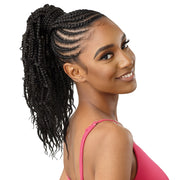 BUTTERFLY JUNGLE WAVY BOX BRAID 16″ | Outre Pretty Quick Wrap Synthetic Ponytail | Hair to Beauty.