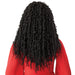 BUTTERFLY PASSION TWIST 26″ | Outre X-Pression Twisted Up Synthetic 4X4 Lace Front Braid Wig - Hair To Beauty | Color Shown : 1B