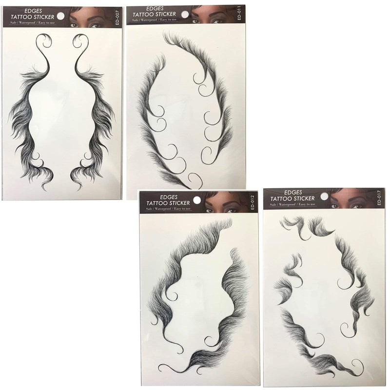 MAGIC | Edges Tattoo Sticker - ED | Hair to Beauty.